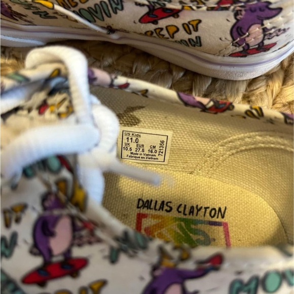Vans Kids Dallas Clayton Classic Sneakers - Picture 3 of 4